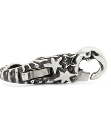 Trollbeads Sterling Silver Sun Moon Stars Double Lobster Clasp LAA ~ Rare picture