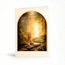 ONE STEP Strength & Hope Card 5x7 Support, Motivation, or Thinking of You 🌼 picture