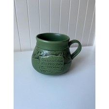 Rookwood Pottery Grove Park Inn Mug Green 2013 Emerson Quote picture