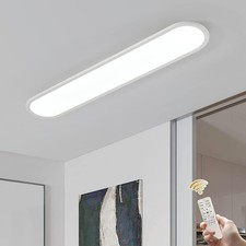  39.4 Inch Dimmable LED Ceiling Light, High Brightness Dimmable/39.4 Inch/White picture