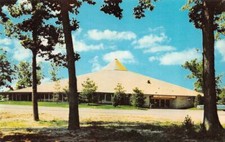 KENOSHA, WI WIsconsin   ST THERESE CHURCH & SCHOOL  c1960's Chrome Postcard picture