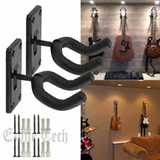 2Pcs Guitar Hangers Rack Adjustable Instrument Display Wall Mount Holder Hook US picture
