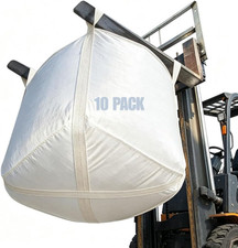 FIBC Bulk Bag 35X35X43In, Super Sack Heavy Duty, Pack of 10 picture