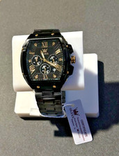 OLEVS - Brand New 5639, Black and Gold Square Dial picture