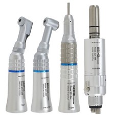 BEING Dental Straight Handpiece Slow Speed Air Motor Contra Angle Latch Push NSK picture