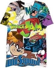 Men's Space Jam A New Legacy Short Sleeve T-Shirt- Looney Tunes Tune Squad... picture