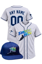 HOT 2026 Tampa Bay Rays Gray Road Jersey Custom Name All Size picture