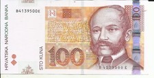 CROATIA 100 KUNA 2012 P 41. UNC CONDITION. 2RW 30NOV picture