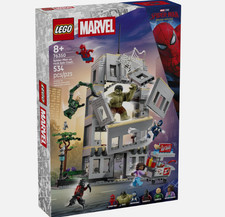 LEGO 76350 Marvel Spider-Man vs Hulk Epic Clash, Super Hero Building Toy, 8+ picture