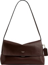 COACH Chelsea Shoulder Bag 30 Leather Crossbody Handbag CDS58 Brown New outlet picture