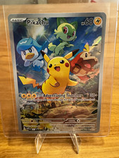 The Pokémon Company Pikachu 027 SV Promo Holo English Basic 60HP picture