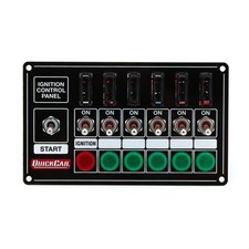 Quickcar 50-7164, One Switch Panel Extreme Dash Mount 6.875 x 4.125 in Black picture