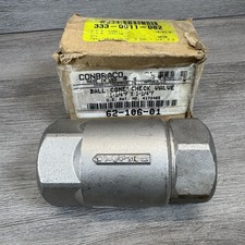 CONBRACO APOLLO 62-106-01 BALL-CONE CHECK VALVE 1-1/4