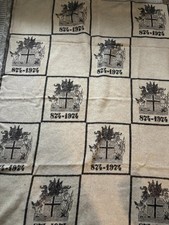 Vintage 1974 Norse 1100th Anniversary, Icelandic Wool Blanket Rare Mcm picture