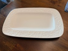 Lenox Opal Innocence Carved - Hors D'oeuvres serving platter picture