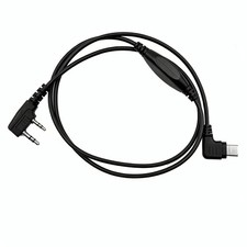 APRS K1 Cable USB C Audio Interface Line for BaoFeng UV5R WOUXUN TYT Ham Radio picture
