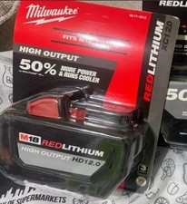 1PCS Milwaukee M18 High Output HD12.18V Lithium Ion 12.0Ah Battery (48-11-1812) picture