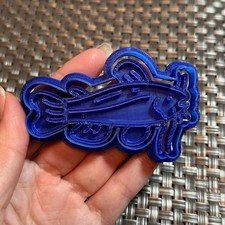Catfish - Custom 3D Printed Cookie Cutter + Stamp Combo picture