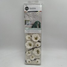 NEW 22 Pack RoomMates Peel and Stick Wall Decals - Tree Branches 3D Flowers picture