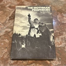 Book Mothman Prophecies John Keel Cryptid Horror Paranormal Film Movie Vintage picture