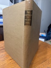 THE SPORTSMAN Magazine Complete Bound Volume IX 1931 May- Aug. 4 Issues NICE picture