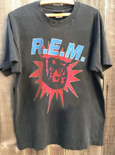 REM Monster Vintage 90's Band Tour Charcoal Unisex T shirt S to 5XL picture