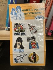 Vintage 1978 - Mork & Mindy Stickers Pack UNOPENED picture