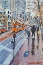ORIGINAL  Small Watercolor Painting    7.1/2