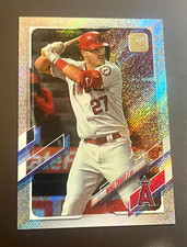 Topps 2021 Mike Trout #27 Foilboard Parallel /790 - Los Angeles Angels MLB picture