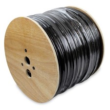 1000Ft RG59 w/2x18AWG Power Black CMR picture