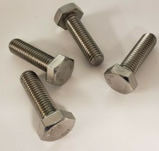 M6-1.0 X 20 Coarse Hex Cap Screw A2 (304) Stainless Steel picture