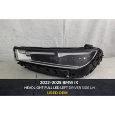 2022’2025 BMW IX HEADLIGHT FULL LED LEFT DRIVER SIDE LH USED OEM picture
