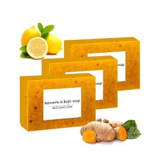 Three Tumeric And Kojic Soap Bars. Voted Best picture