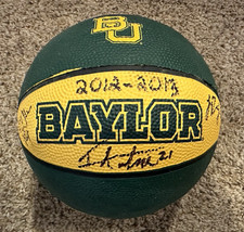 2012-2013 Signed/Autographed BAYLOR BEARS Mini Baden Basketball--ENTIRE TEAM picture