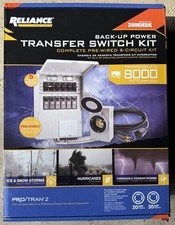 Reliance Controls 3006HDK 6-circuit Generator Power Transfer Switch Kit NEW picture