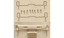Cal Scale 190-522 HO Coupler Lift Bars, EMD GP & SD, 1 Pair picture