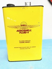 Vintage Shell AeroShell Fluid 4 1 Gal Can picture