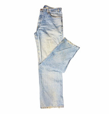 Vintage 2001 Levi’s 505 Jeans 38x30 Distressed Faded Straight Leg Mexico picture