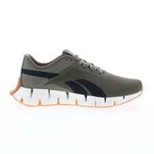 Reebok Zig Dynamica 2.0 SIZE 13 Army Green Mesh Athletic Sneaker GY9566 NWT picture