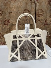 Brahmin Priscilla Satchel Bag Gold Sumatra with matching notebook picture