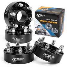 KSP 4PCS M14×1.5 2'' 6×5.5'' Hubcentric Wheel Spacers For 2019-2026 Ram 1500 picture