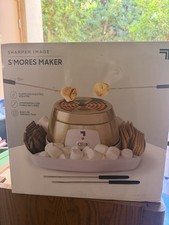 Sharper Image S'mores Maker Electric Flameless Roaster Serving Tray 4 Skewers  picture