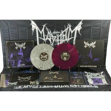 MAYHEM De Mysteriis Dom Sathanas + Life Eternal LP Vinyls + CD Box/CD's/DVD... picture
