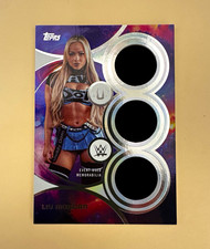 Topps 2026 WWE Universe LIV MORGAN Triple Relic, Event Used #STR-LM picture