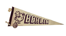 Vintage Berlin Cubs Pennant... RARE Germany picture