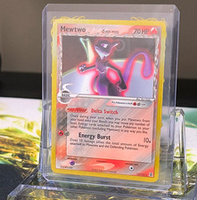 Mewtwo Delta Species 12/113 EX Delta Species Reverse Holo Rare Pokemon TCG 2005 picture