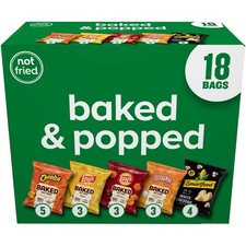 New Frito-Lay Baked and Popped Mix Variety Pack Snack Chips, 18 Count Multipack picture