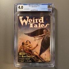 Weird Tales #125 (May 1934) CGC 4.0 - 1st Cover App of Conan The Barbarian picture
