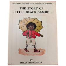 Helen Bannerman The Story of Little Black Sambo Lippincott Hardcover American picture