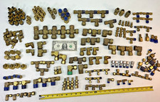 NEW 200+ pcs LARGE LOT GYROLOK HOKE BRASS TUBING TUBE COMPRESSION FITTINGS HR picture
